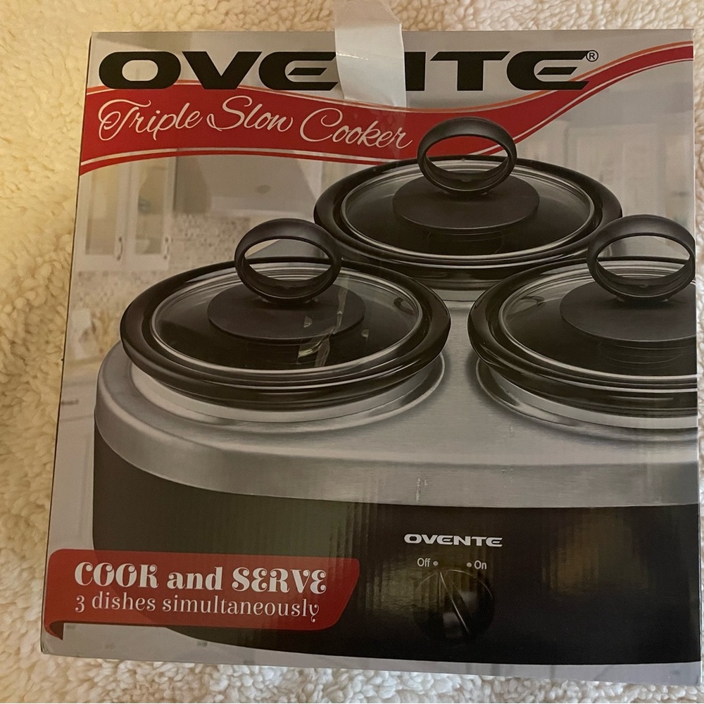 Ovente - cook and serve 3 dishes simultaneously